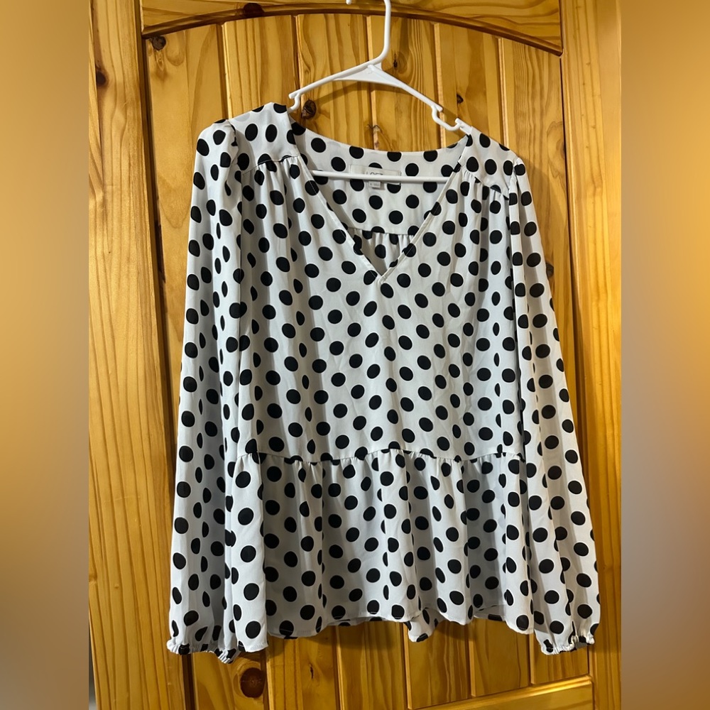 Women’s Polkadot Blouse